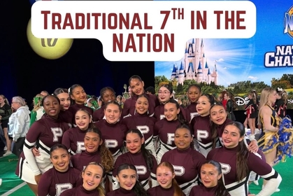 PHS Cheerleaders #1 in NYS and #7 in the Nation!