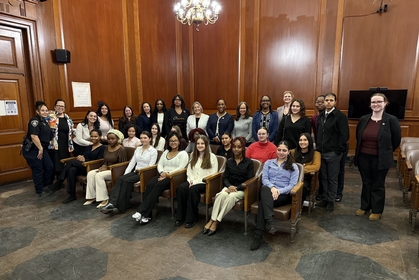 Students and Chaperones visit Bronx County Court House